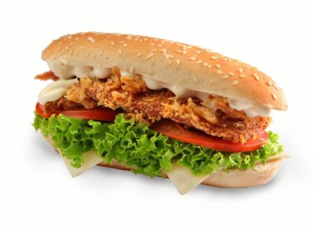 SUPER CRISPY BURGER